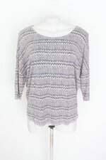 blusa luigi bertolli feminina estampada