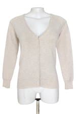 cardigan Zara feminino bege