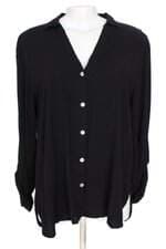 camisa Riachuelo femininA pretA