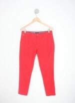 calça slim u. s. polo assn. feminina vermelha