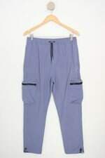 calça de tecido Cotton On masculina azul com cós com elástico