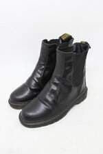 bota chelsea feminina estilo veggie preta
