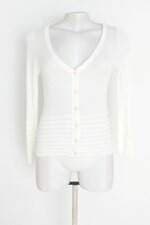 cardigan lita mortari feminino off white 