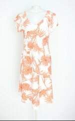 vestido feminino estampado com forro
