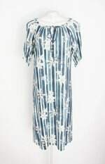 vestido erva doce feminino estampado