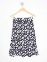 saia C&A feminina estampada