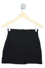 shorts saia feminino preto