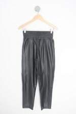 calça de tecido feminina preta