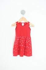 vestido malwee kids vermelho
