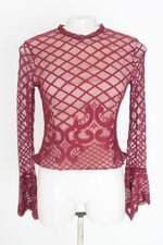 blusa emili feminina vermelha com forro