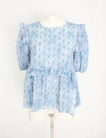 blusa zara feminina estampada