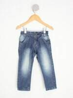 calça jeans infantil azul 