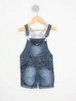 macacão jeans infantil azul 