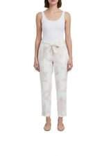 calça de tecido annexe feminino branco com laço