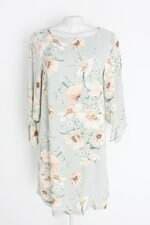 vestido H&m feminino verde floral