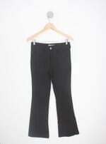 calça flare feminina preta