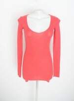 blusa animale feminina coral