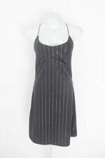 vestido feminino preto com silk