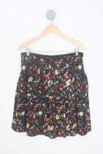 saia gap feminina estampada com pregas