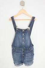 jardineira kids azul