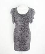 vestido just be feminino estampado com forro