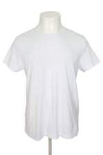 camiseta Calvin Klein masculina branca com silk