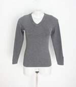 blusa basic collection feminina cinza