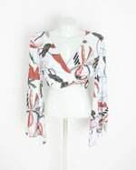 blusa cropped riachuelo feminina estampada