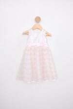 Vestido Infantil branco estampado