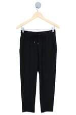 calça de tecido Zara feminina preta