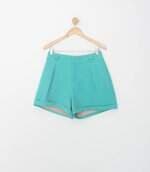 Shorts Lily Belle feminino turquesa 