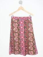 saia feminina estampada 