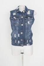 colete riachuelo feminino azul