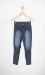 calça slim feminina azul