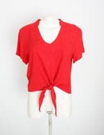 blusa feminina vermelha