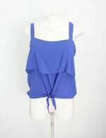 blusa mercatto feminina azul