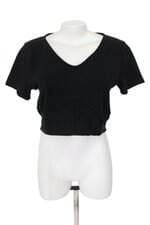 blusa cropped Renner feminina preta