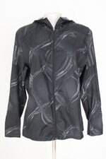 jaqueta esportiva Adidas feminina estampada 