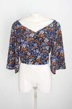 blusa feminina floral