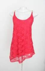 vestido bless feminino vermelho com forro