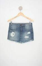 minissaia riachuelo feminina azul