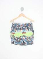 saia feminina estampada