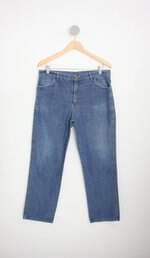calça jeans feminina azul
