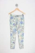 calça de tecido  hongbaijia feminina estampada