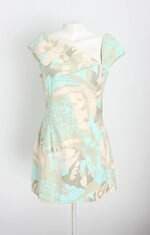 vestido santissima vestimenta feminino estampado
