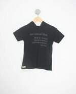 camiseta coloritta kids preta