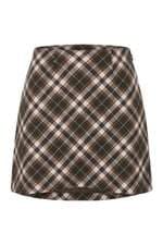 Minissaia Feminina H&M Xadrez