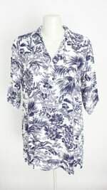 vestido mercado negro feminino estampado