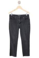 calça jeans Erva doce feminina cinza