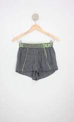 shorts de academia feminino cinza